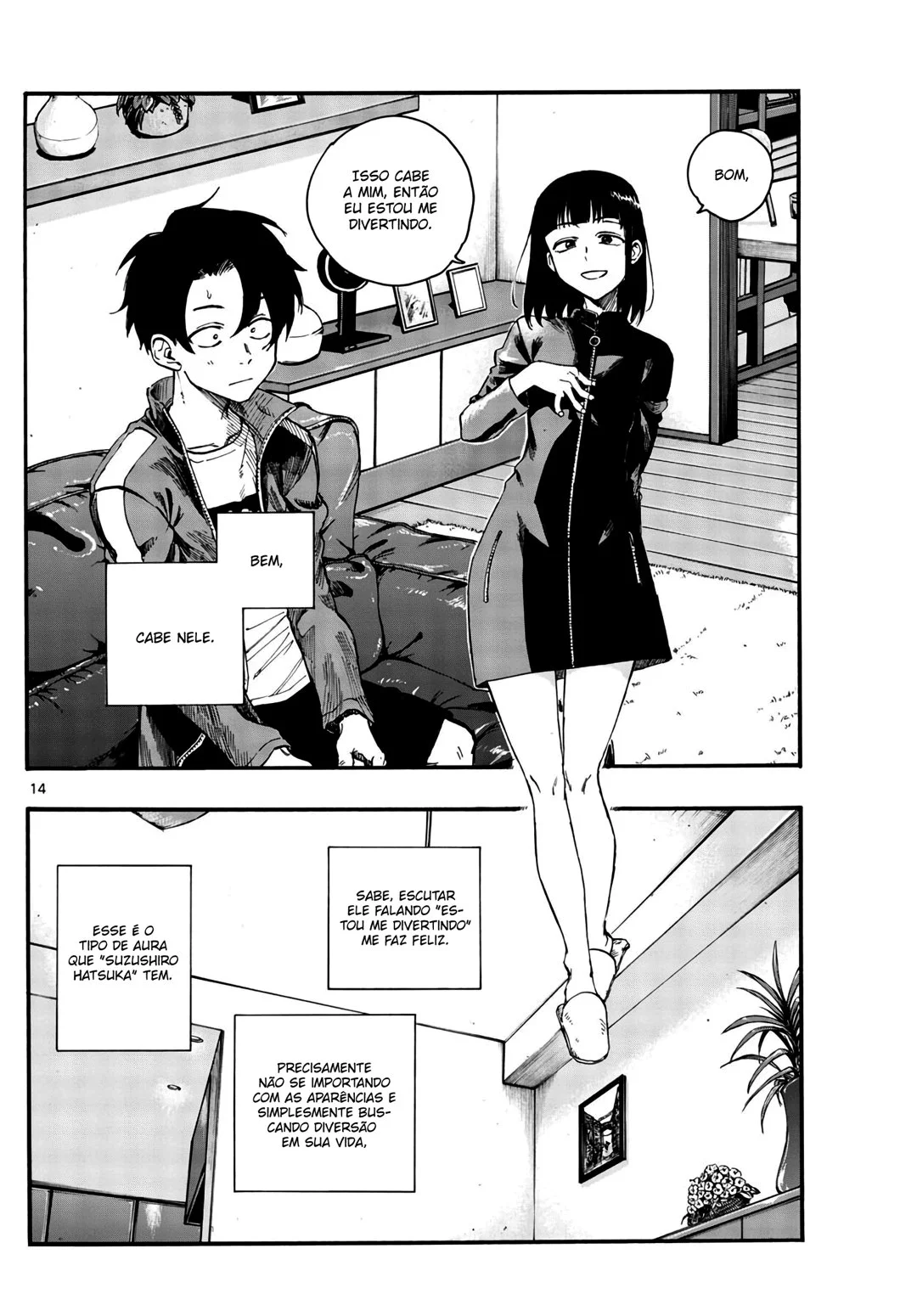 Yofukashi no uta Capítulo 44 Página 15