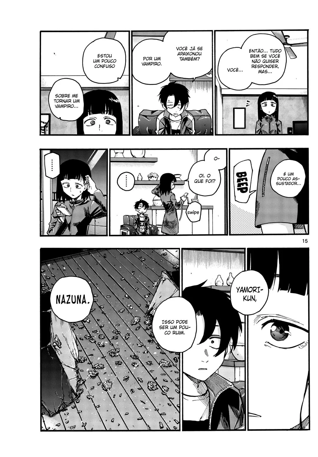 Yofukashi no uta Capítulo 44 Página 16