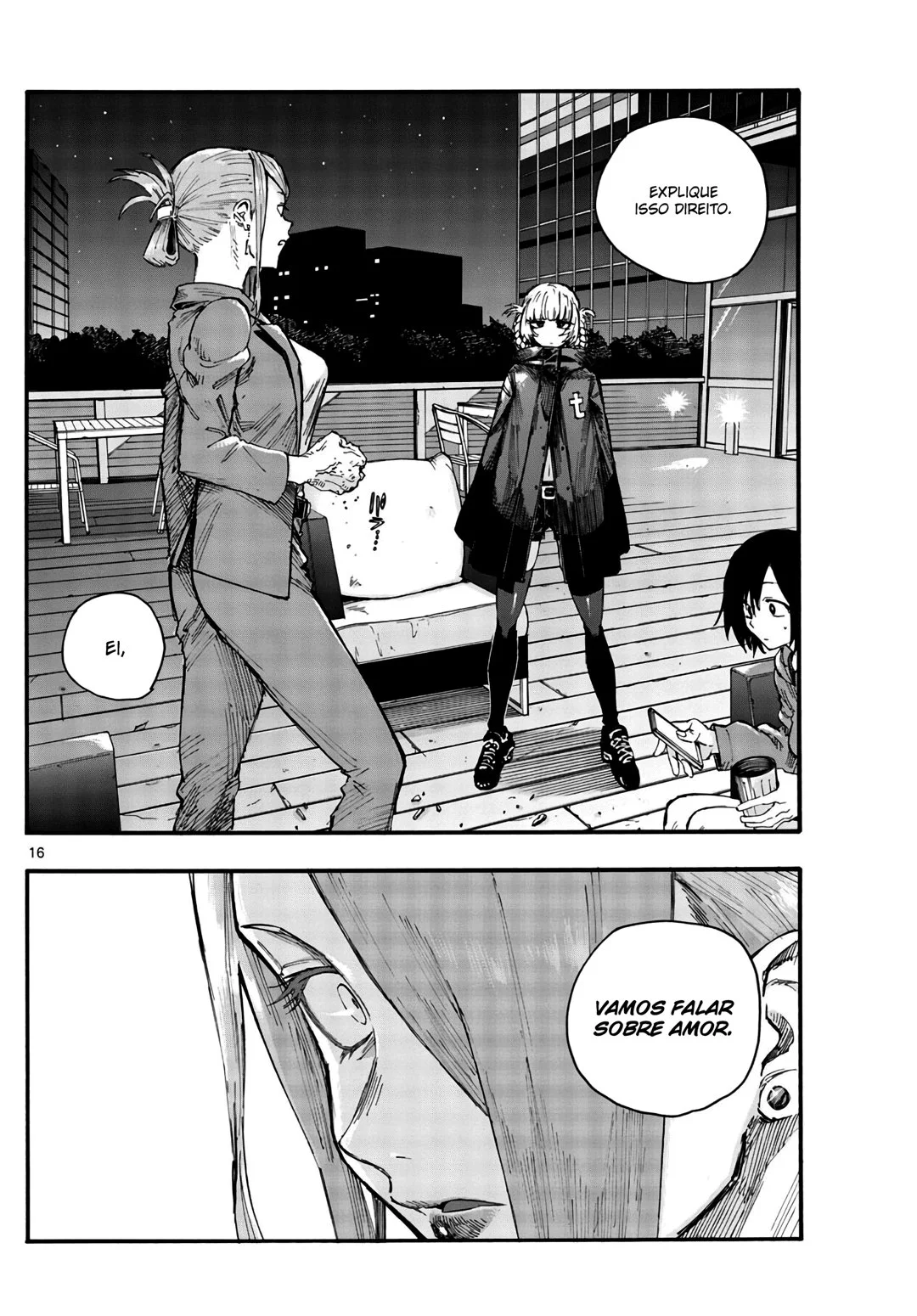 Yofukashi no uta Capítulo 44 Página 17
