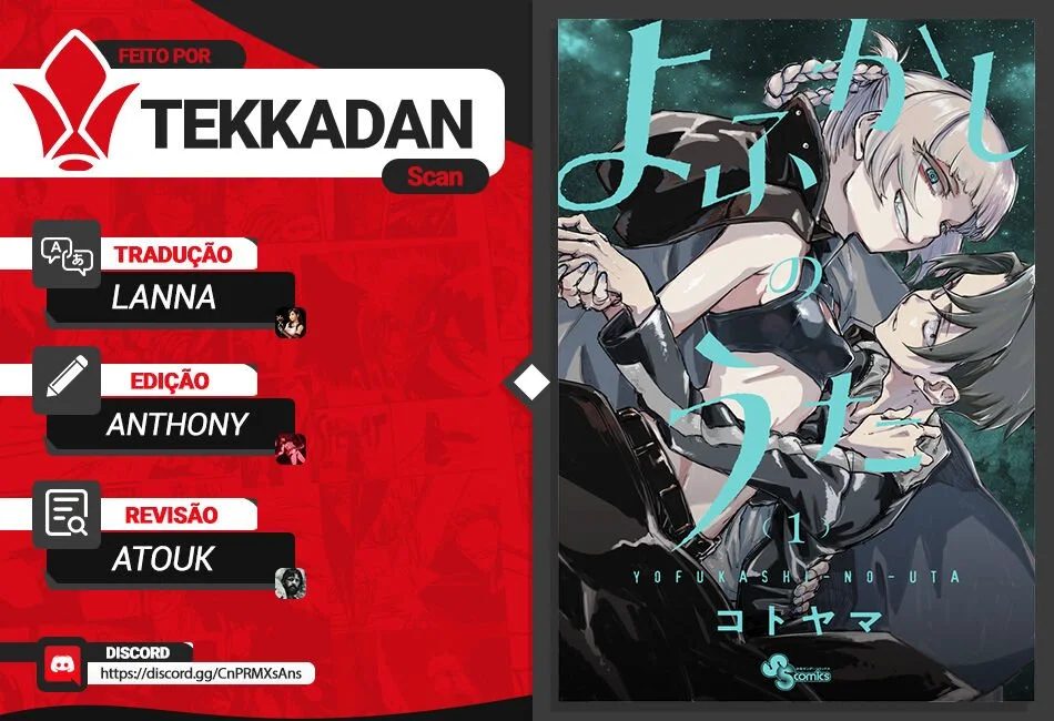 Yofukashi no uta Capítulo 45 Página 1