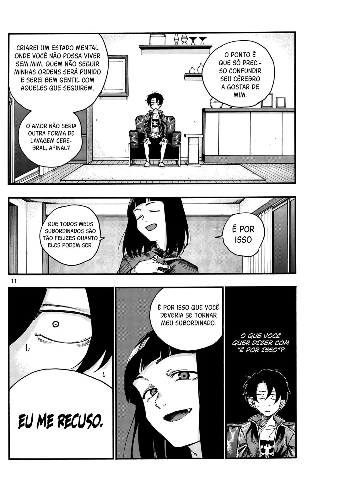 Yofukashi no uta Capítulo 45 Página 10