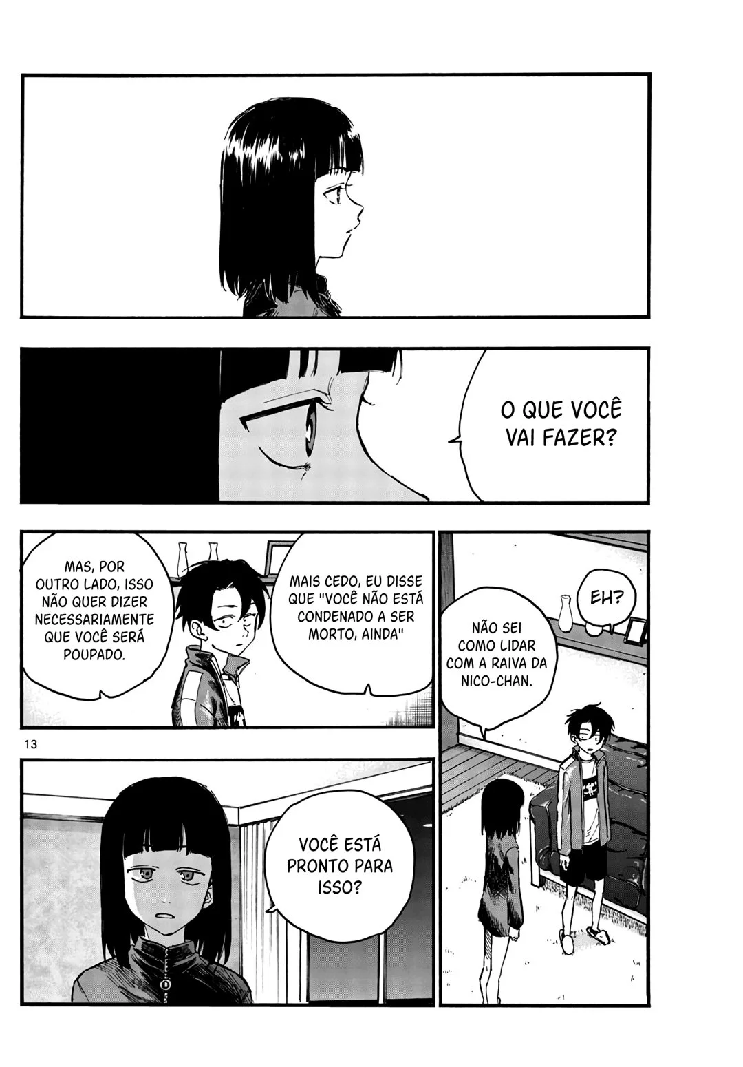 Yofukashi no uta Capítulo 45 Página 12
