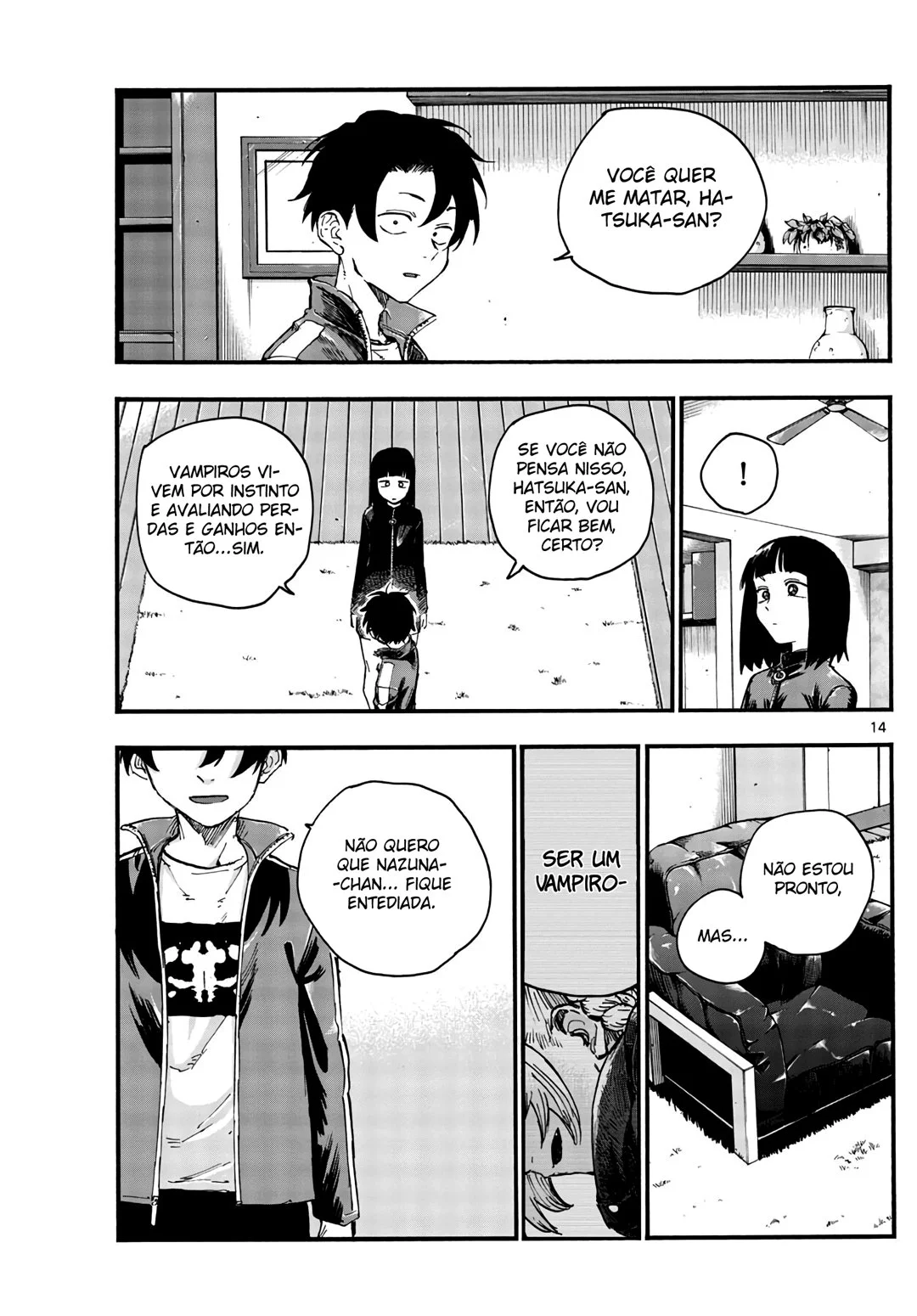 Yofukashi no uta Capítulo 45 Página 13