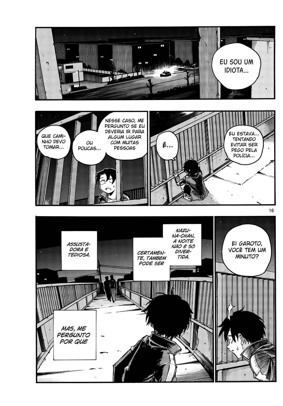 Yofukashi no uta Capítulo 45 Página 15
