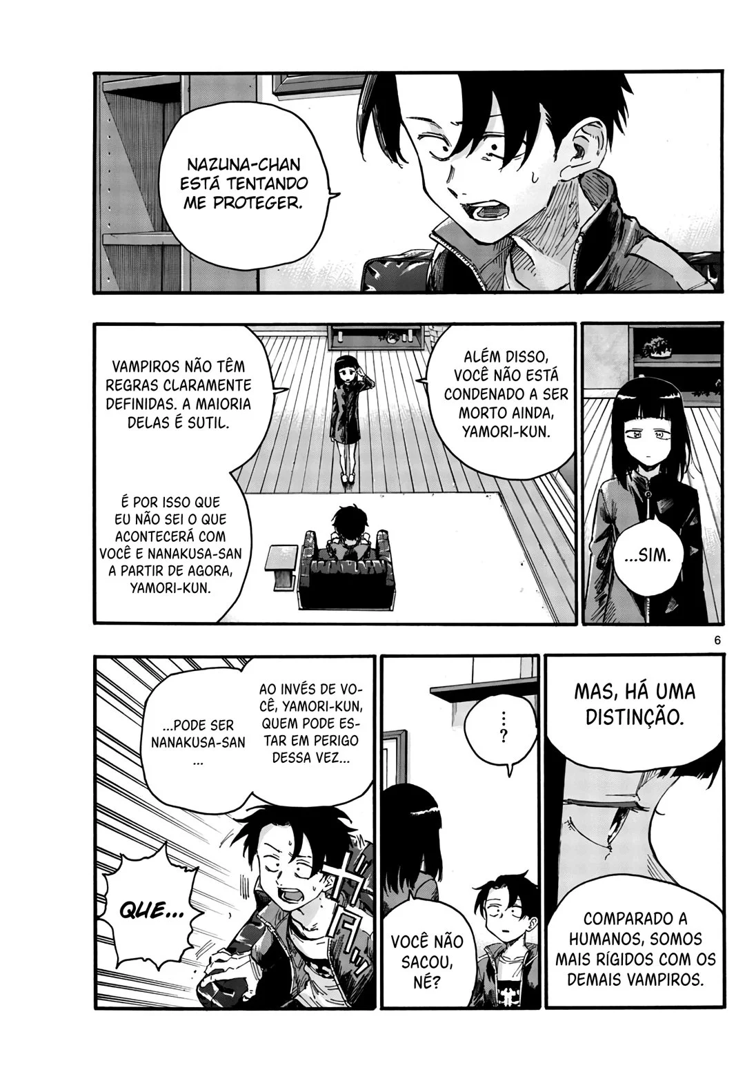 Yofukashi no uta Capítulo 45 Página 5