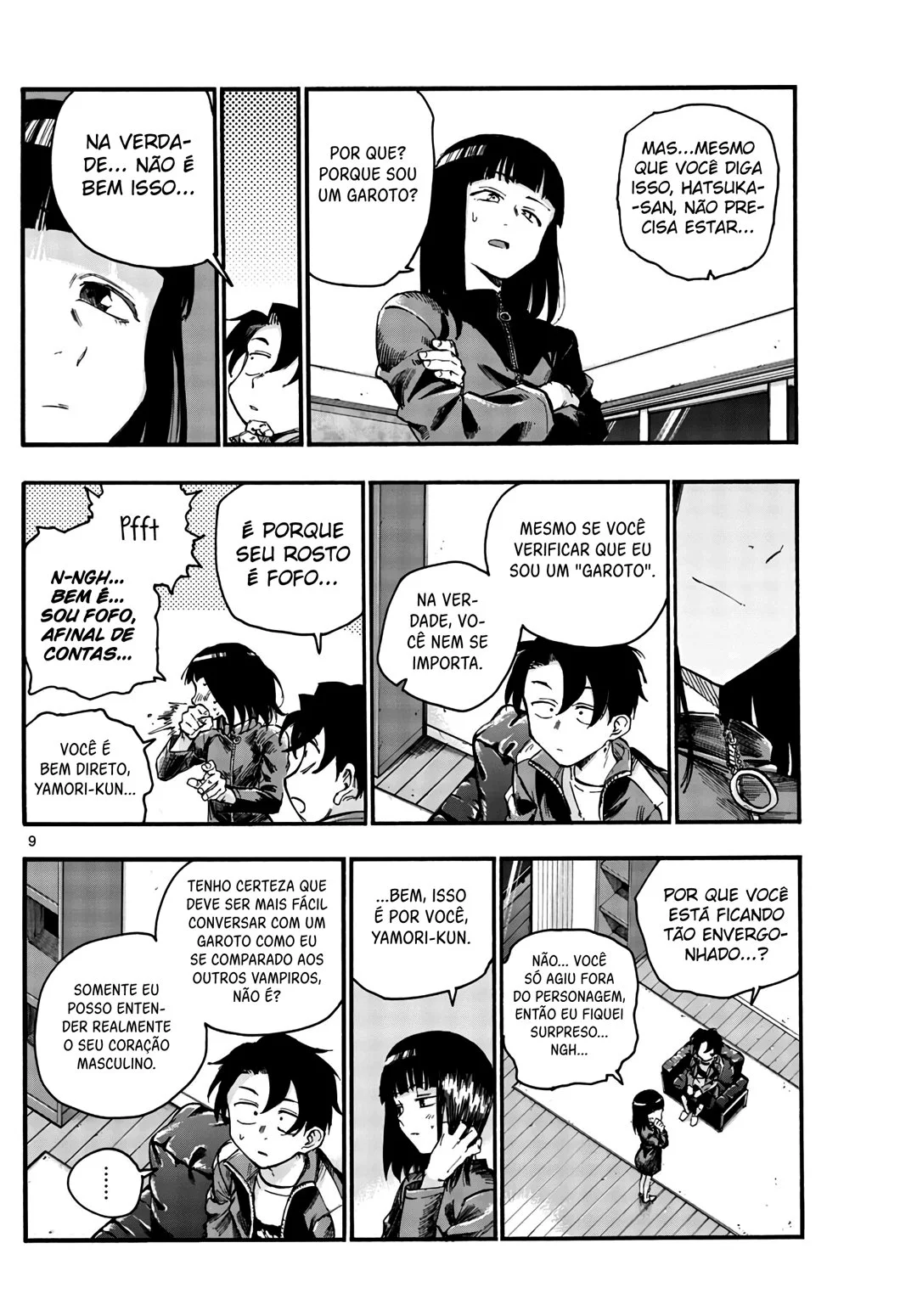 Yofukashi no uta Capítulo 45 Página 8