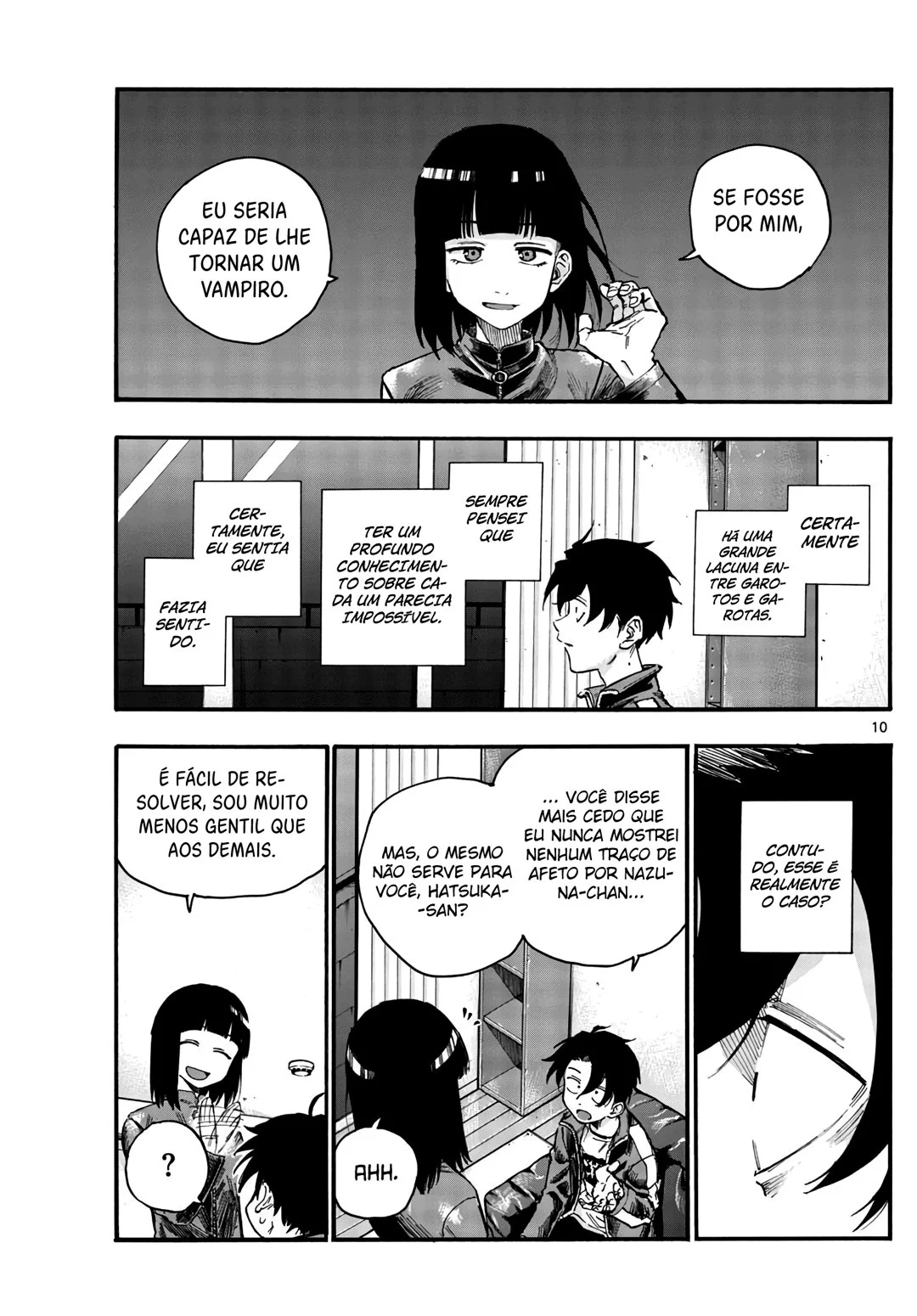 Yofukashi no uta Capítulo 45 Página 9