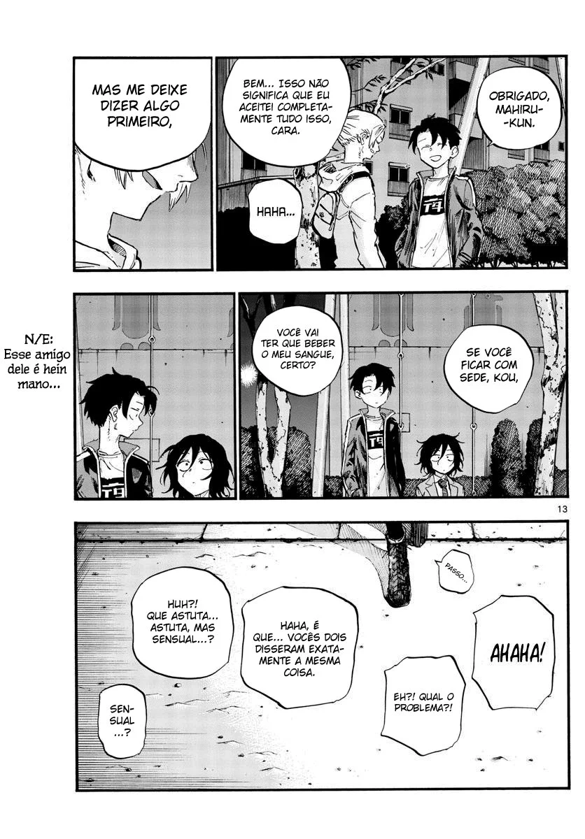 Yofukashi no uta Capítulo 48 Página 14
