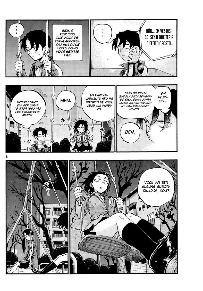 Yofukashi no uta Capítulo 48 Página 9