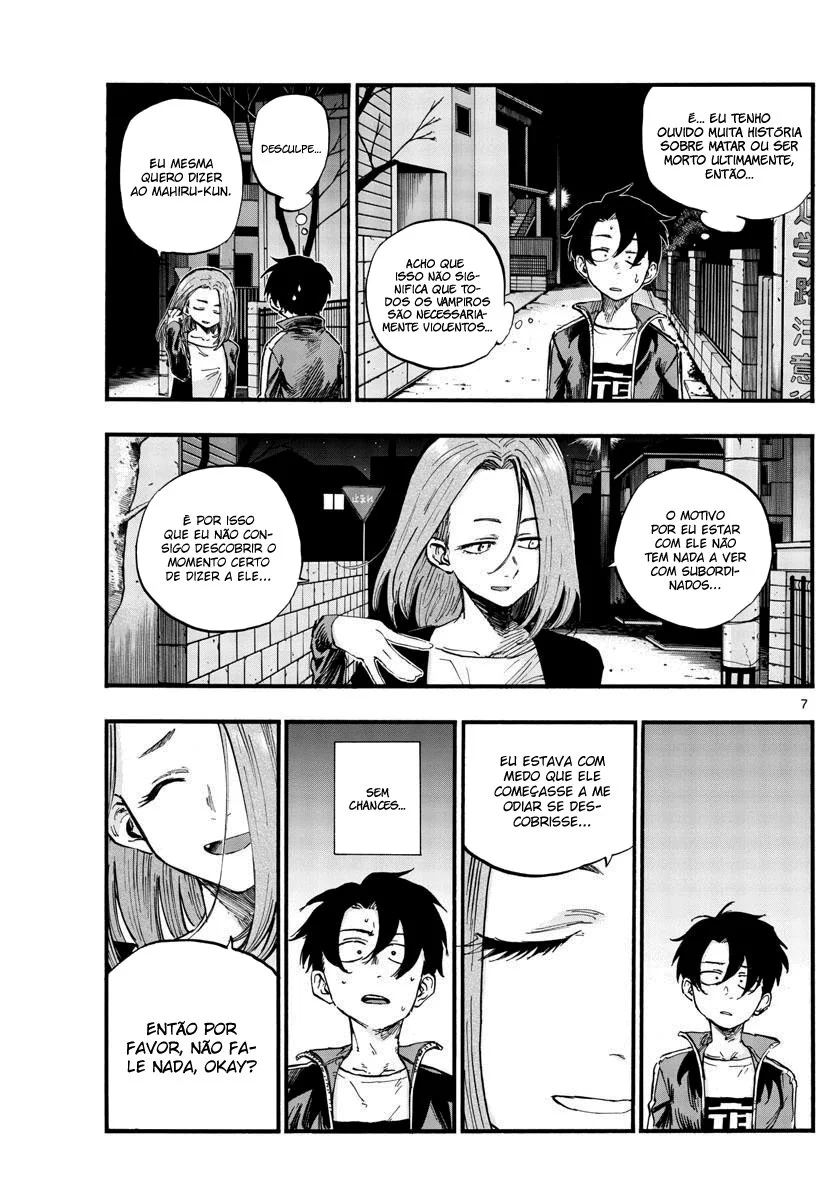 Yofukashi no uta Capítulo 49 Página 8