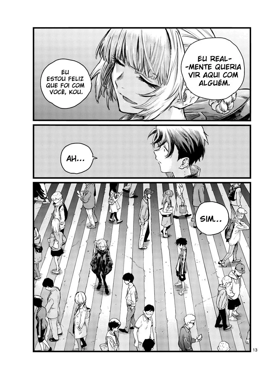 Yofukashi no uta Capítulo 51 Página 14
