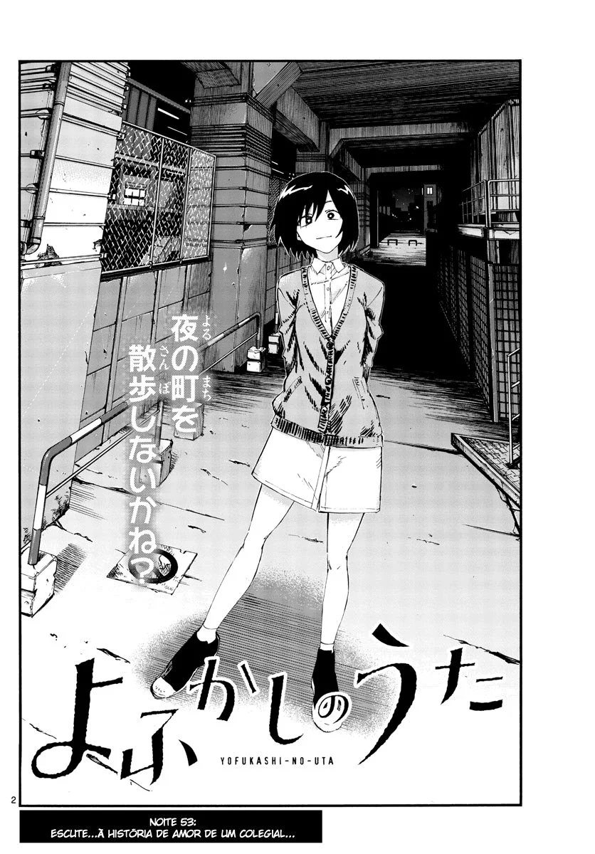 Yofukashi no uta Capítulo 53 Página 3