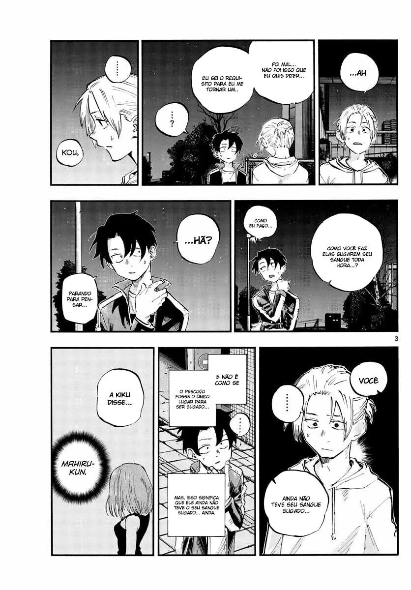 Yofukashi no uta Capítulo 54 Página 4