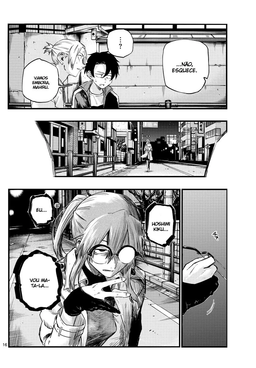 Yofukashi no uta Capítulo 55 Página 17