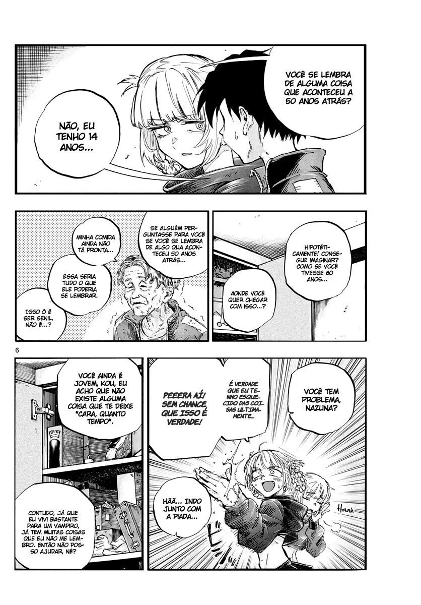 Yofukashi no uta Capítulo 57 Página 7