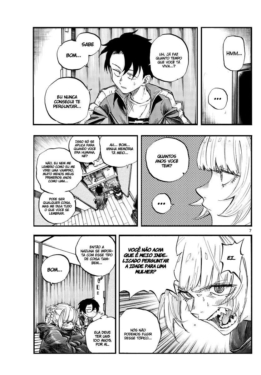 Yofukashi no uta Capítulo 57 Página 8