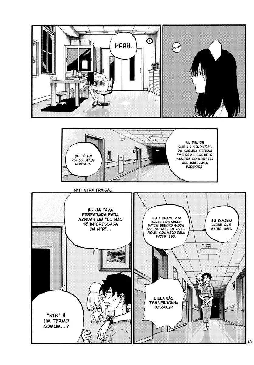 Yofukashi no uta Capítulo 58 Página 14
