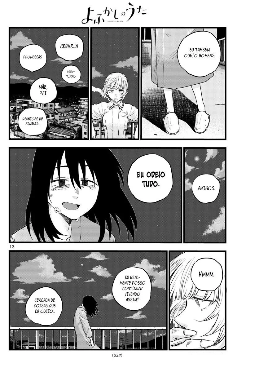 Yofukashi no uta Capítulo 62 Página 13