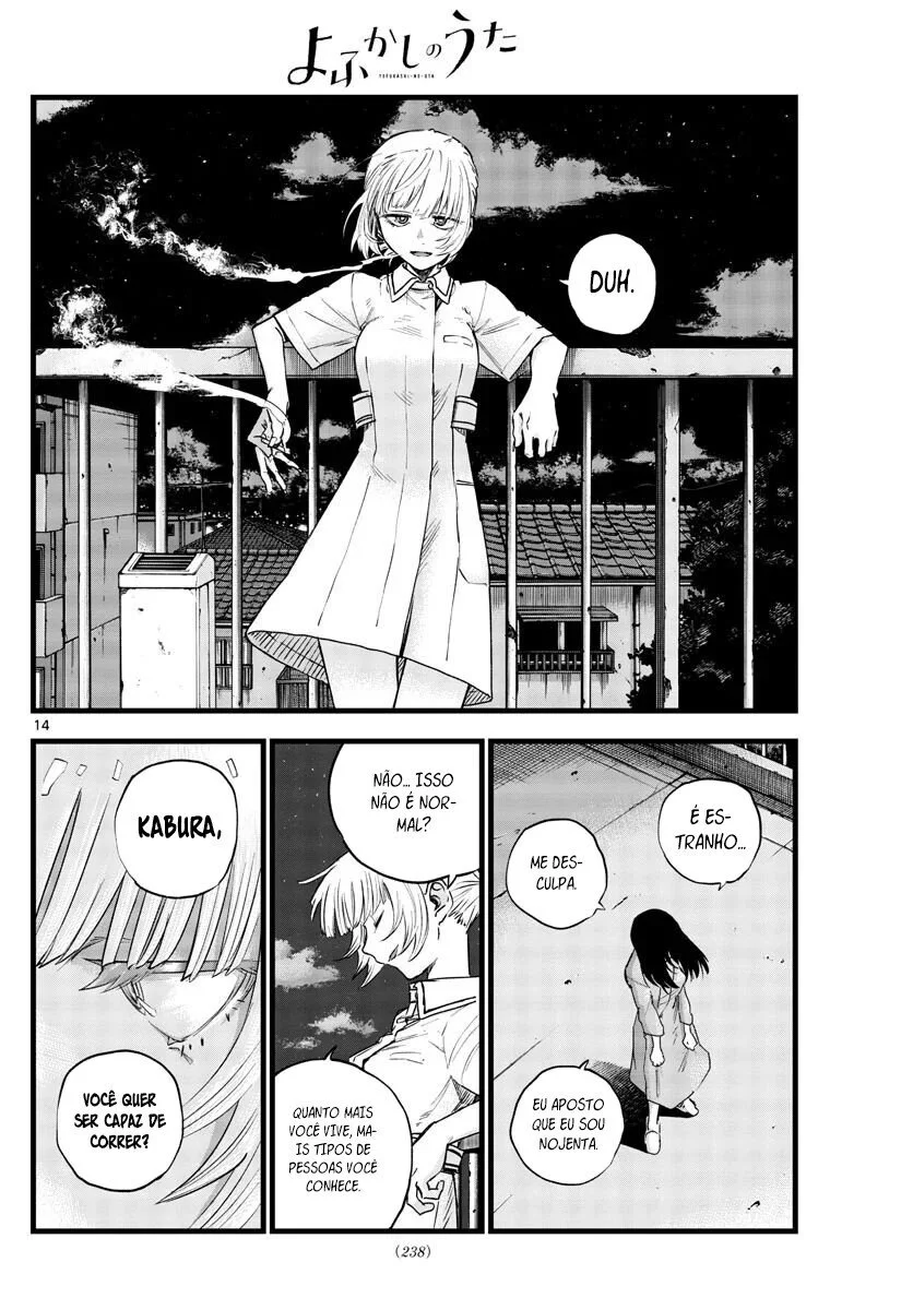 Yofukashi no uta Capítulo 62 Página 15