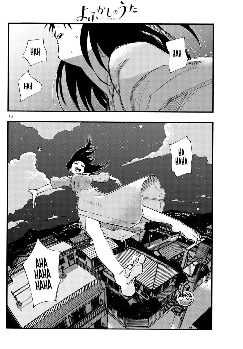 Yofukashi no uta Capítulo 62 Página 17