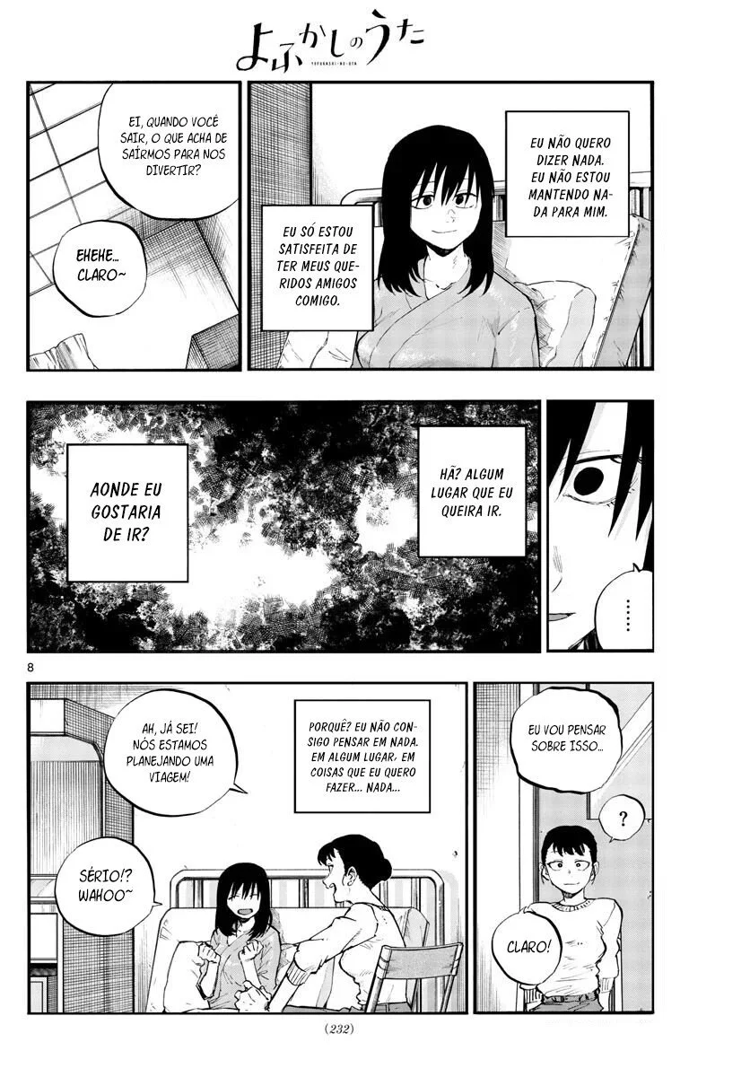 Yofukashi no uta Capítulo 62 Página 9