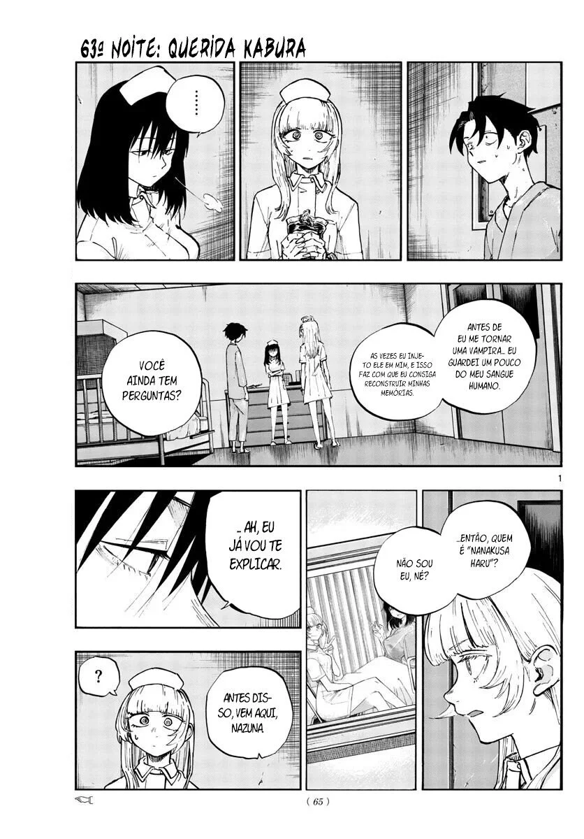 Yofukashi no uta Capítulo 63 Página 2
