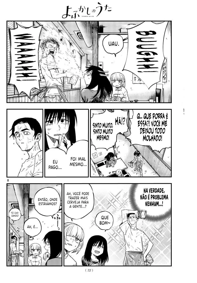 Yofukashi no uta Capítulo 63 Página 9