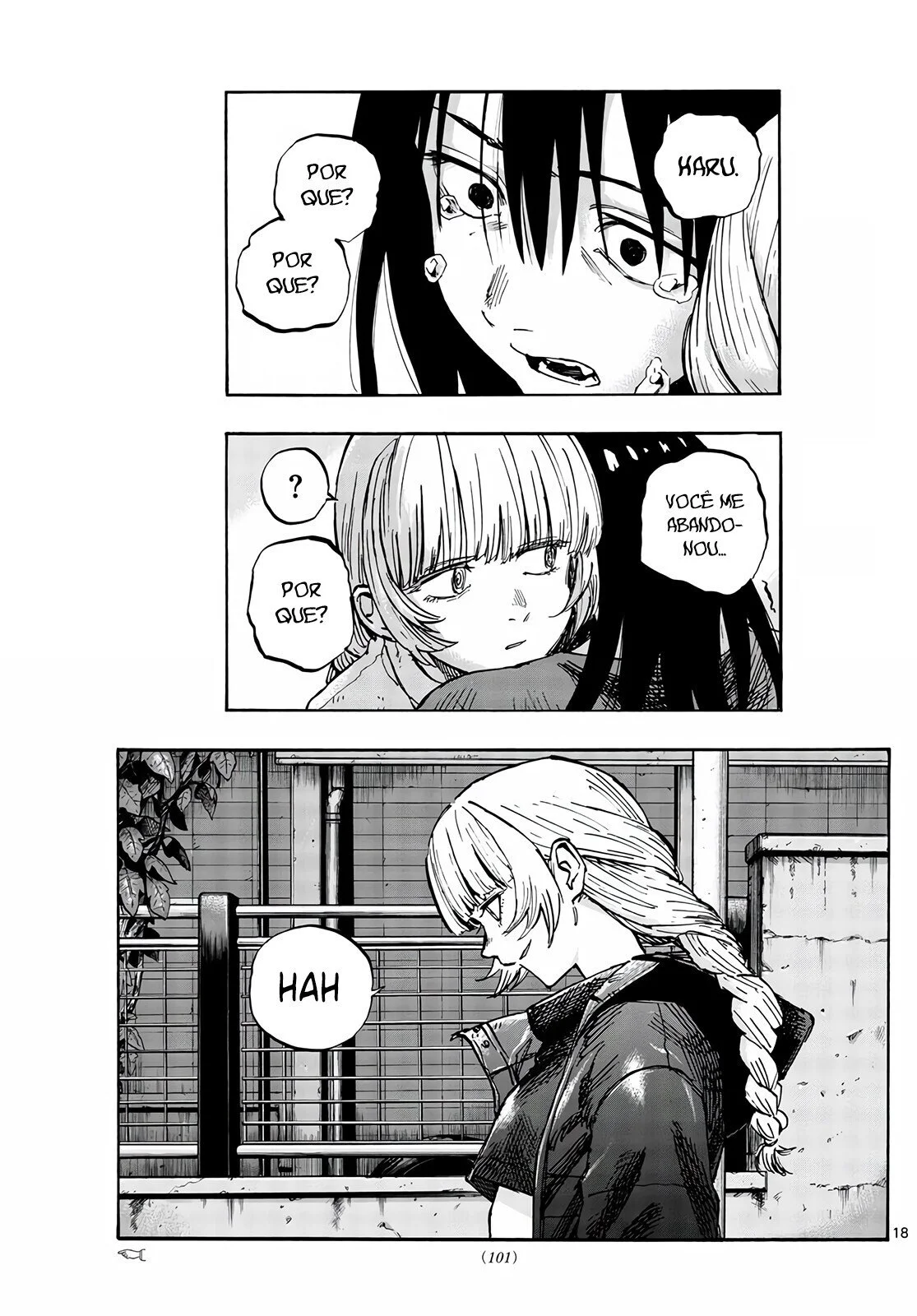 Yofukashi no uta Capítulo 64 Página 18