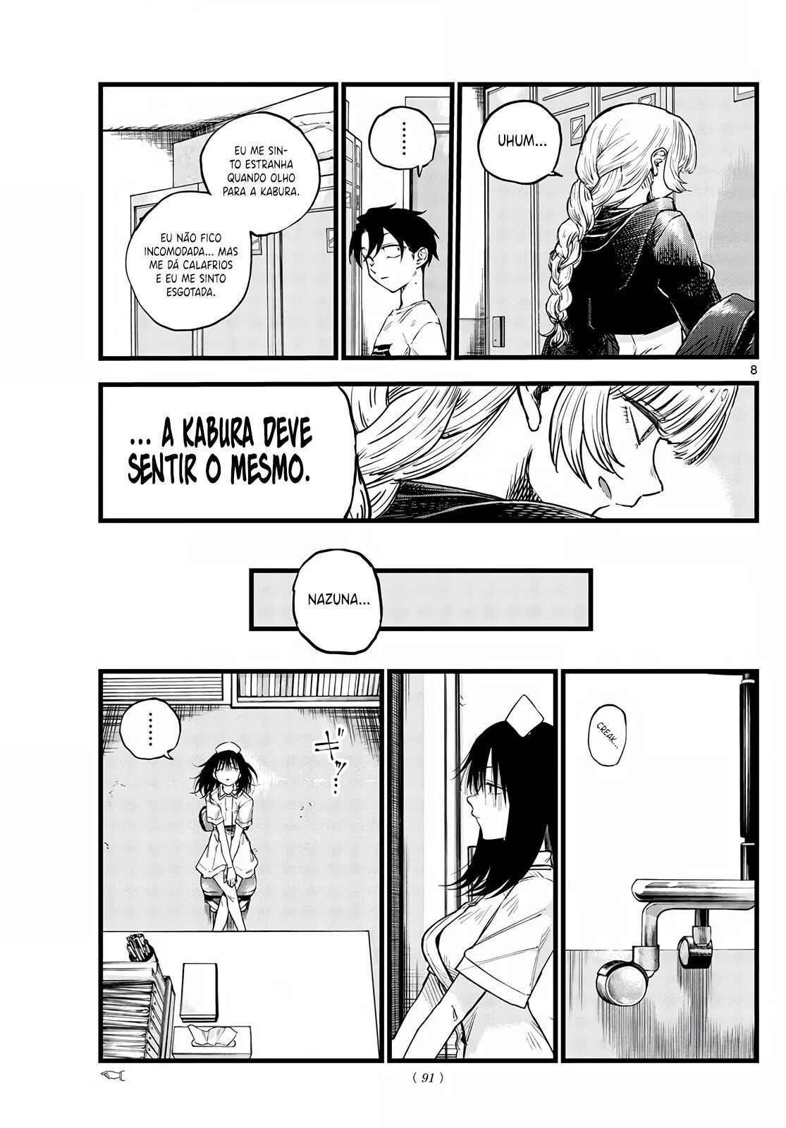Yofukashi no uta Capítulo 64 Página 8