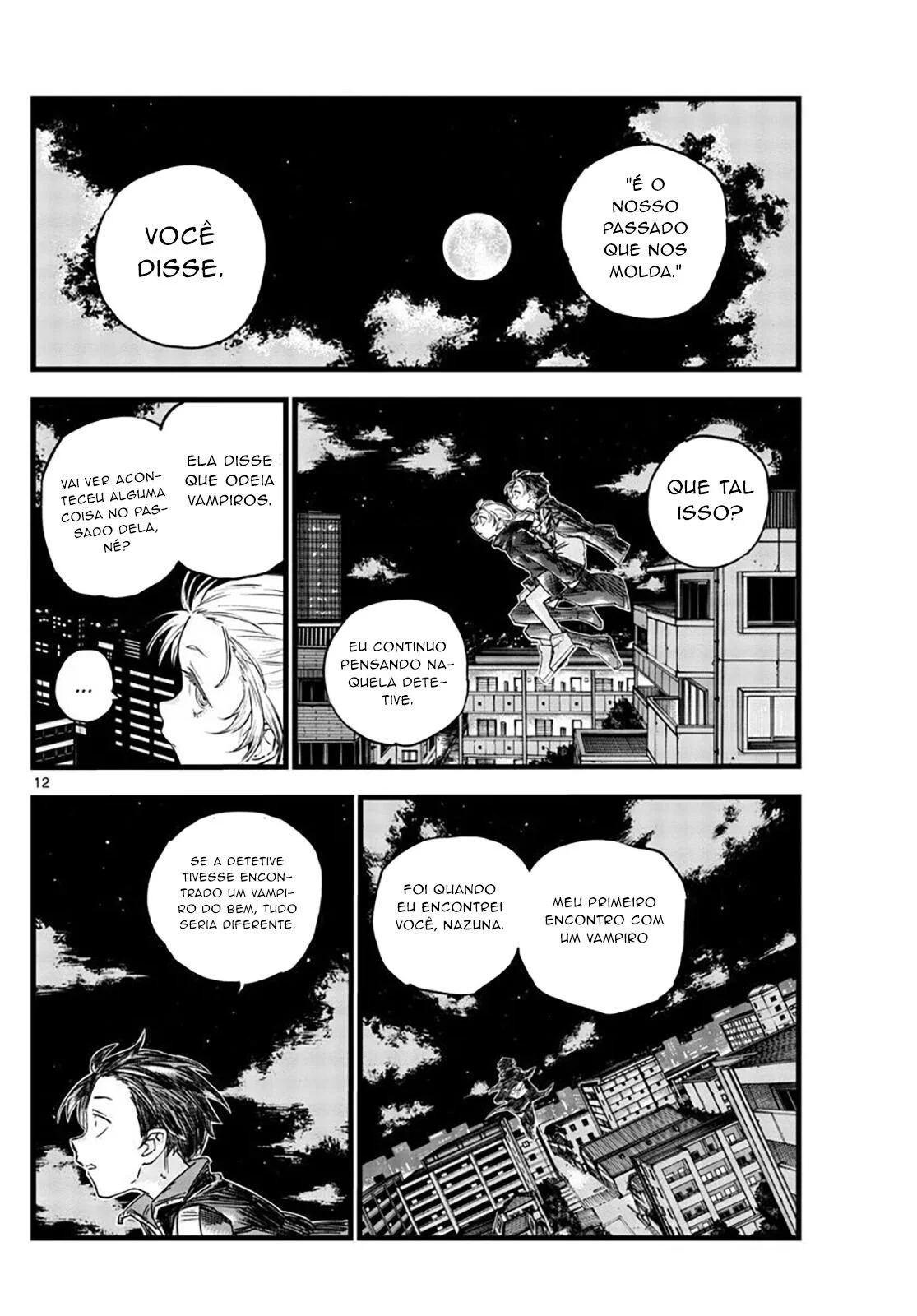Yofukashi no uta Capítulo 65 Página 12