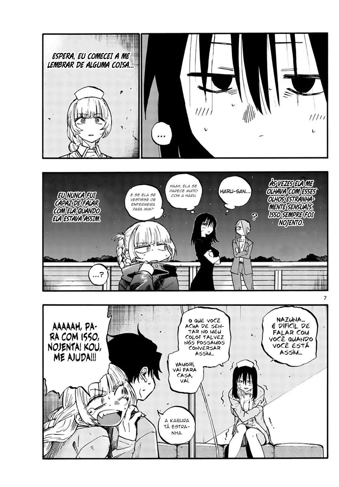Yofukashi no uta Capítulo 65 Página 7