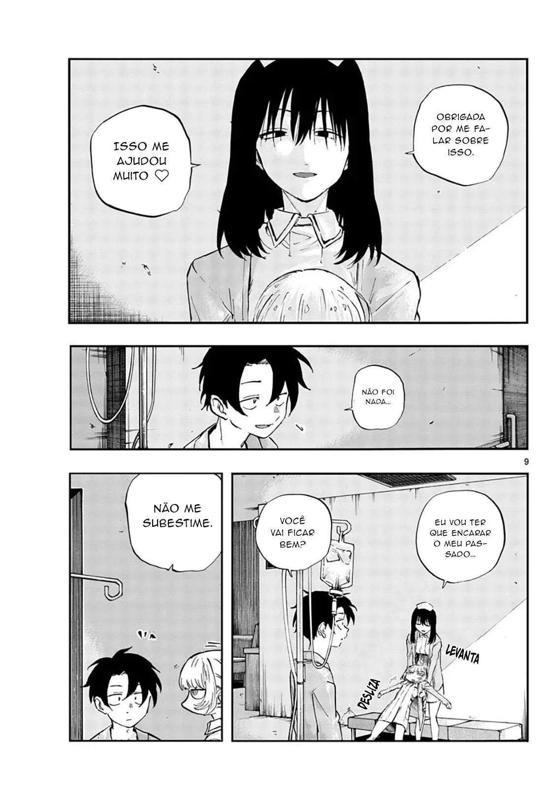 Yofukashi no uta Capítulo 65 Página 9