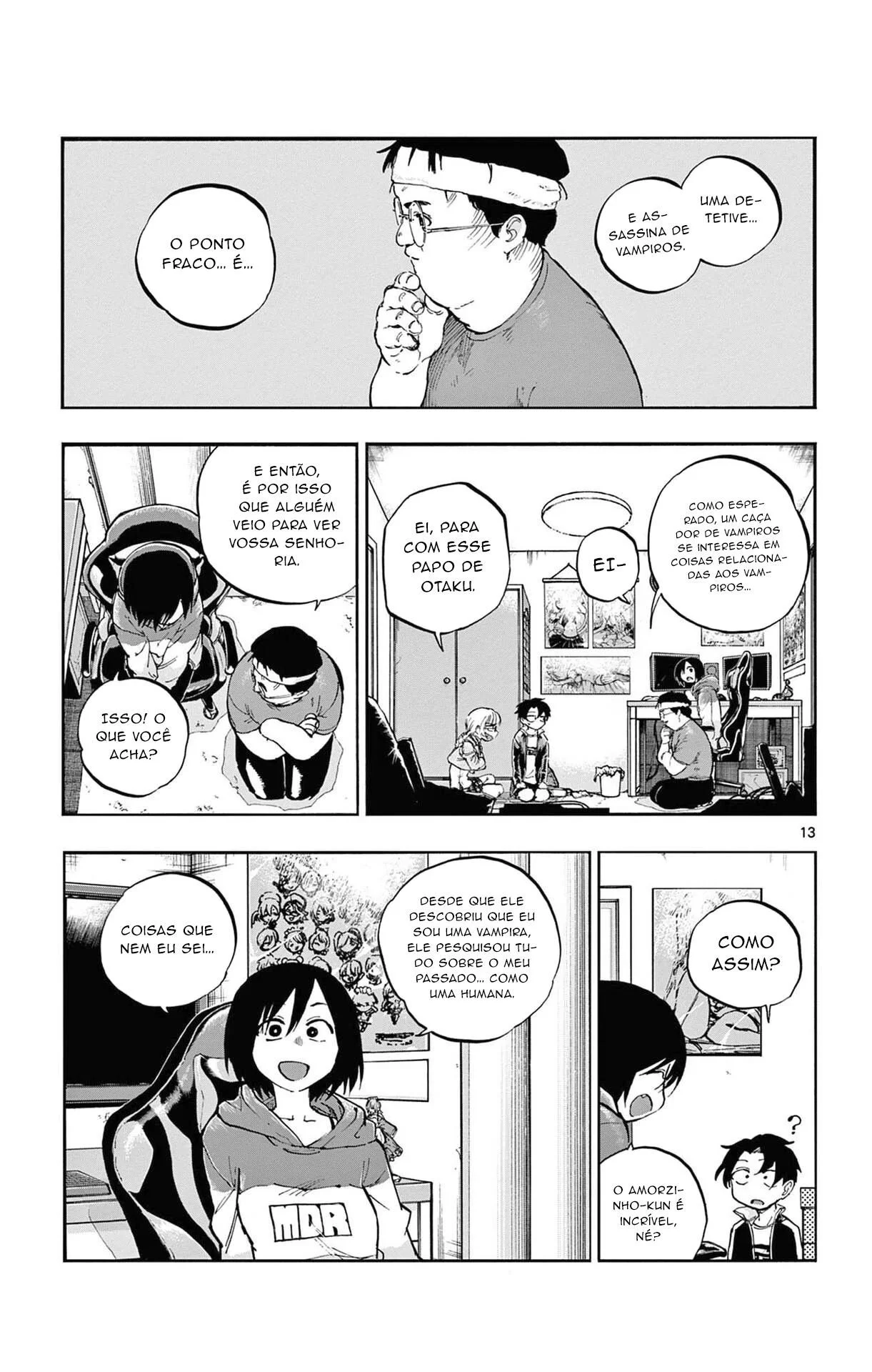 Yofukashi no uta Capítulo 66 Página 14