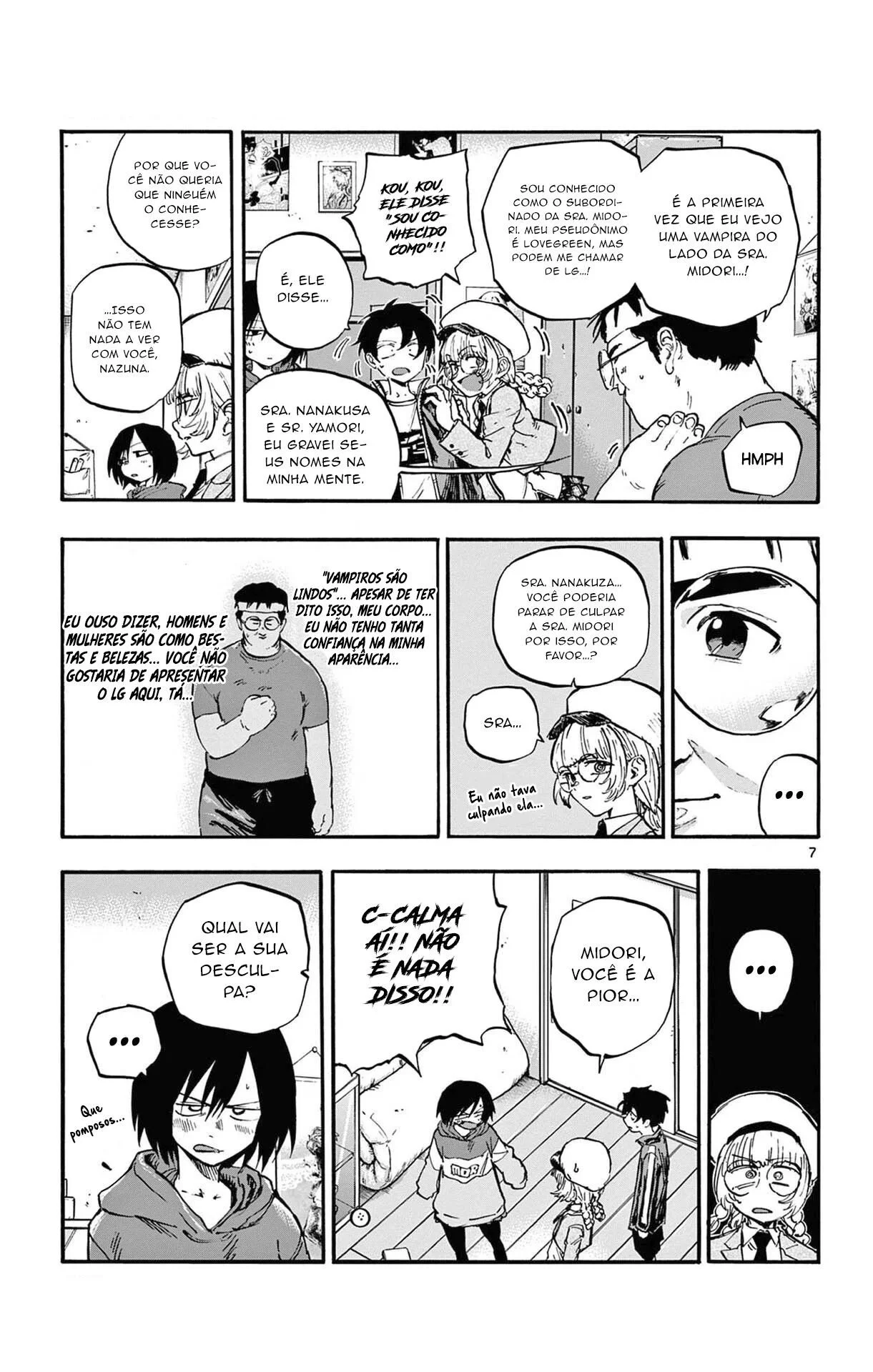 Yofukashi no uta Capítulo 66 Página 8