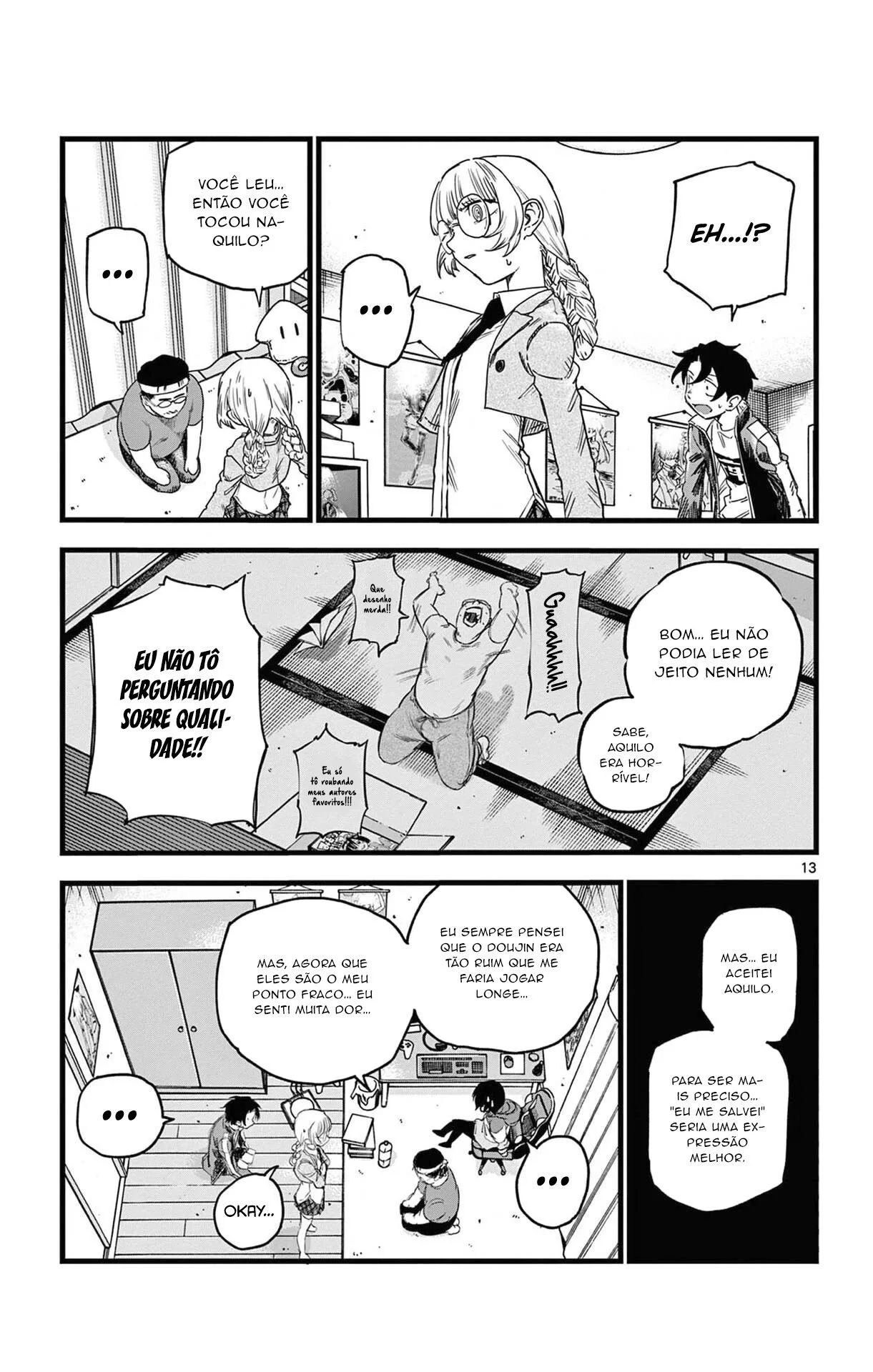 Yofukashi no uta Capítulo 67 Página 14