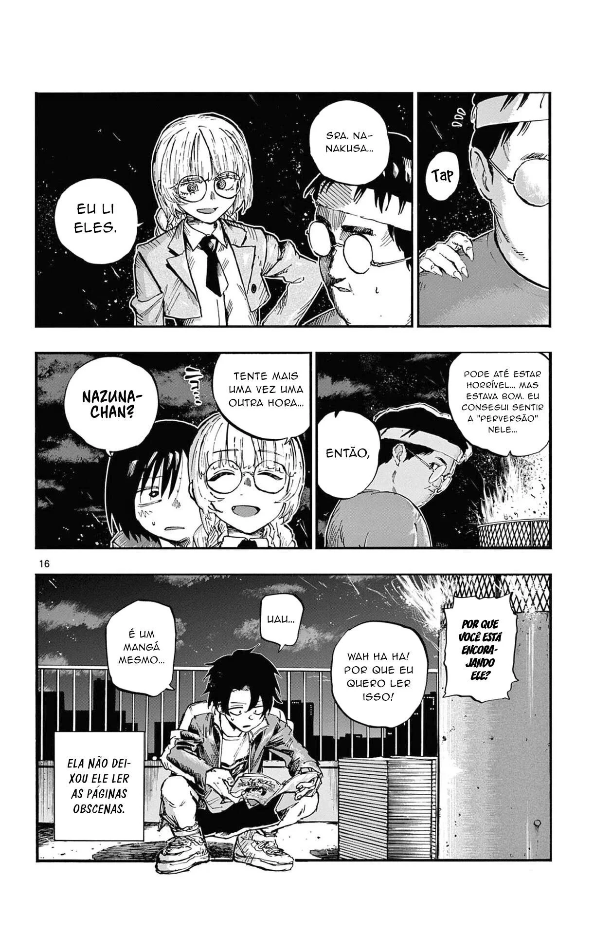 Yofukashi no uta Capítulo 67 Página 16