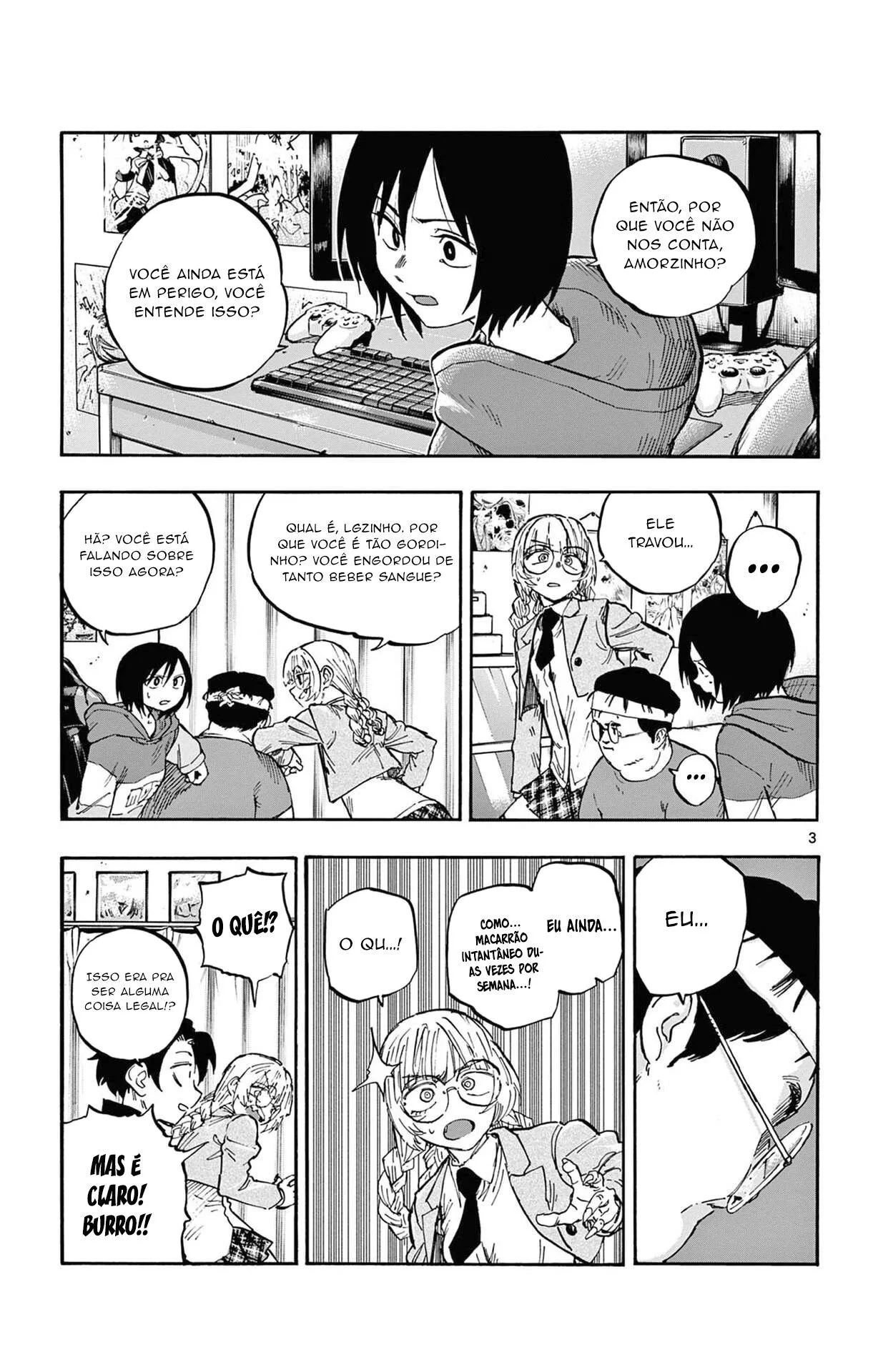 Yofukashi no uta Capítulo 67 Página 4