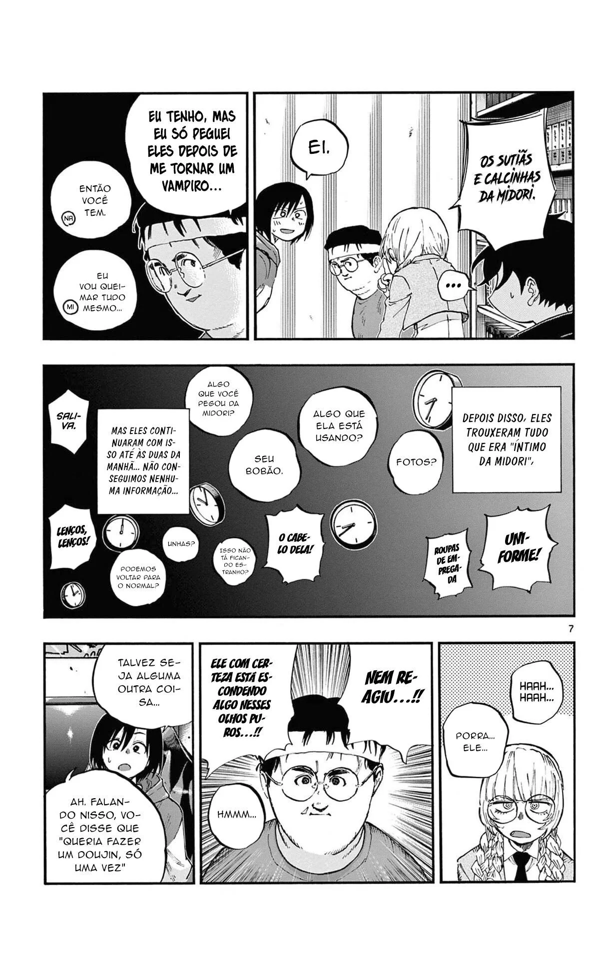 Yofukashi no uta Capítulo 67 Página 8