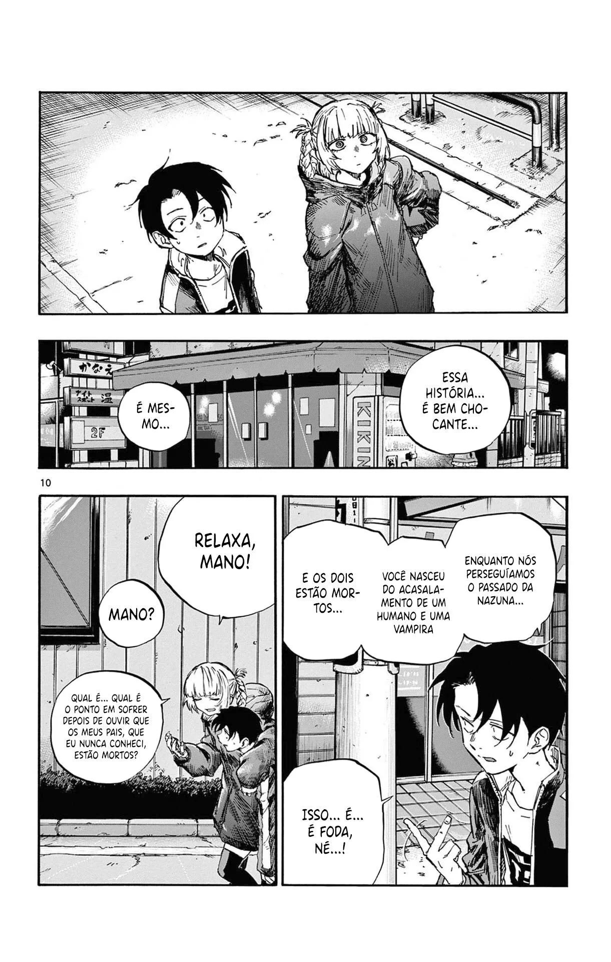 Yofukashi no uta Capítulo 68 Página 11