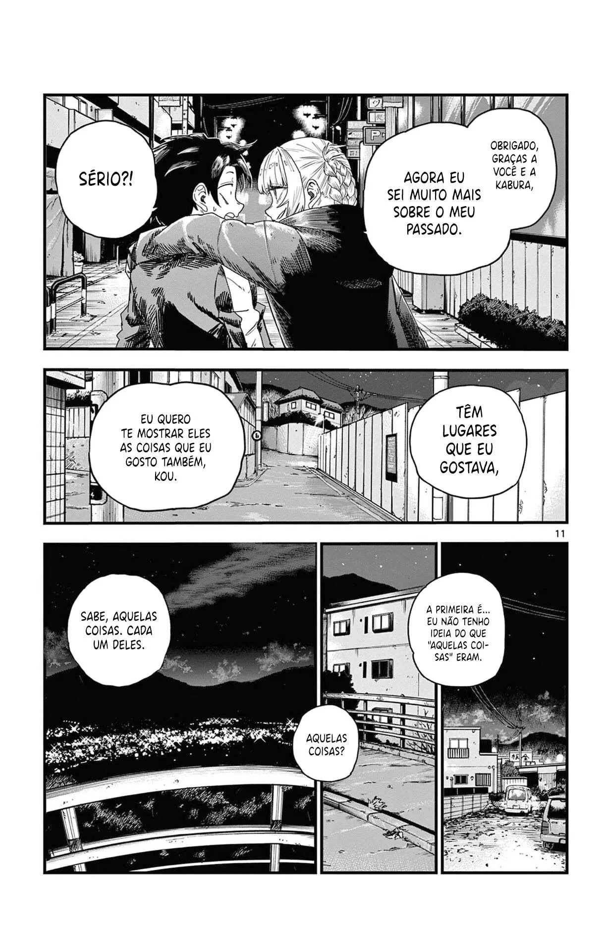 Yofukashi no uta Capítulo 68 Página 12