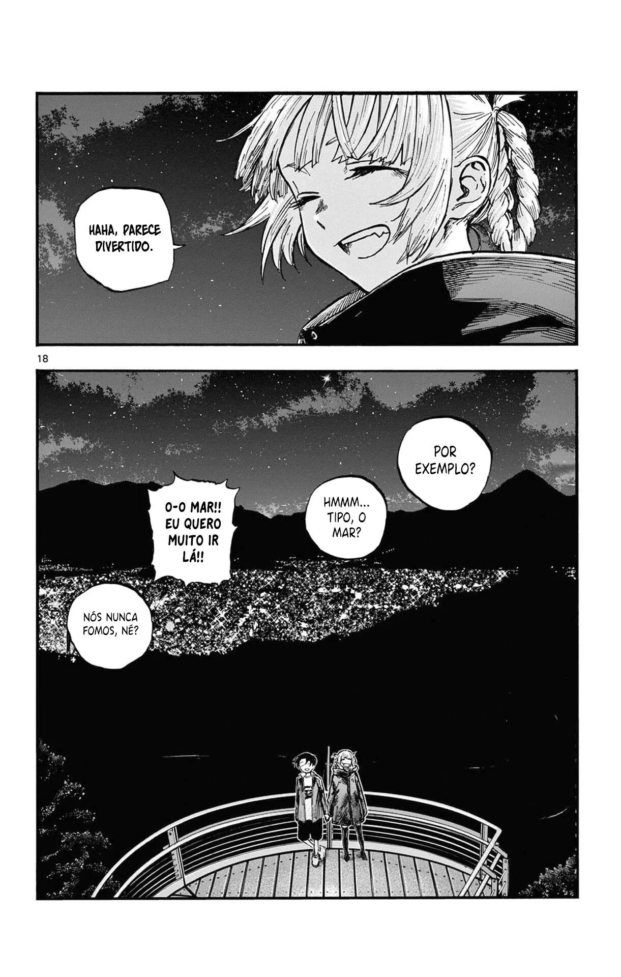 Yofukashi no uta Capítulo 68 Página 18