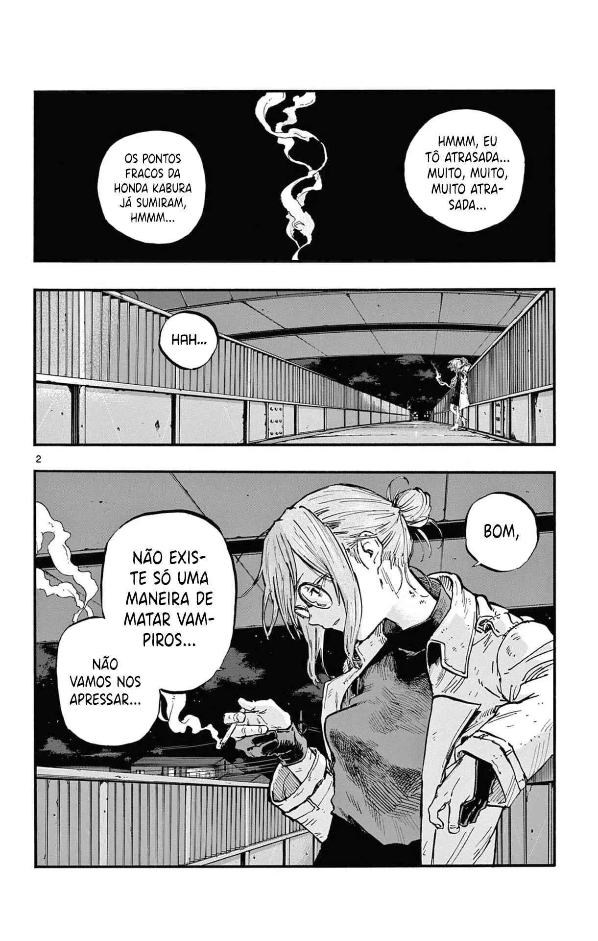 Yofukashi no uta Capítulo 68 Página 3