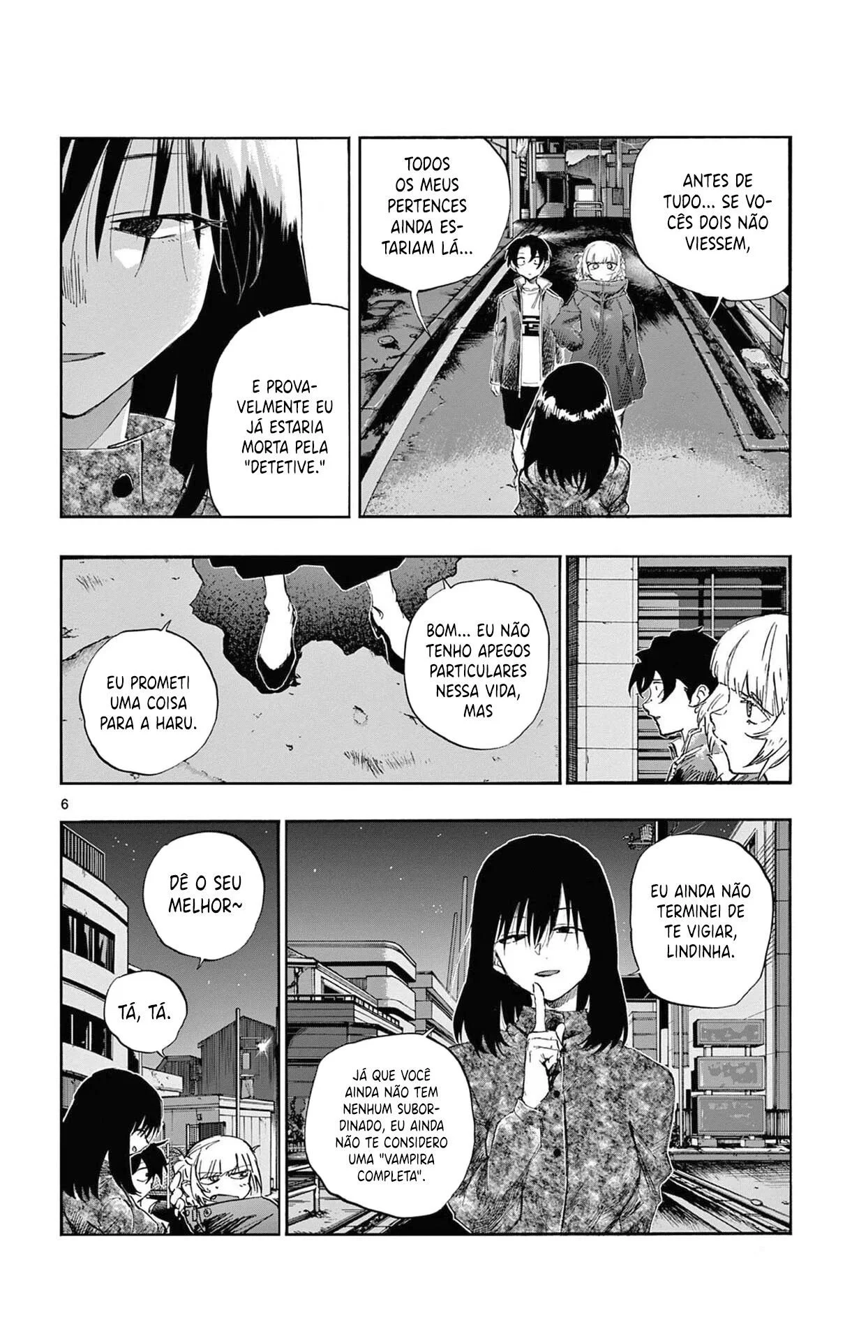 Yofukashi no uta Capítulo 68 Página 7