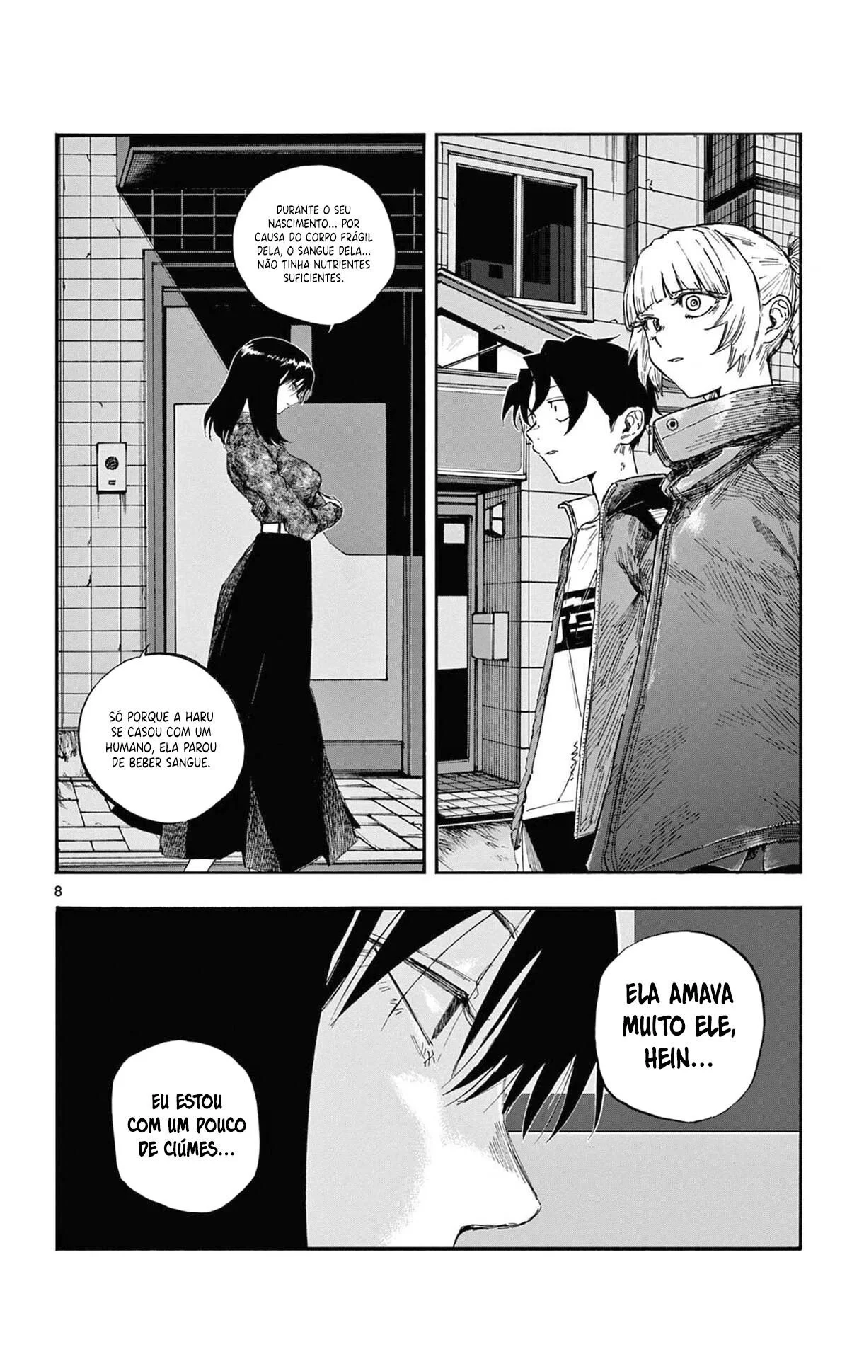 Yofukashi no uta Capítulo 68 Página 9