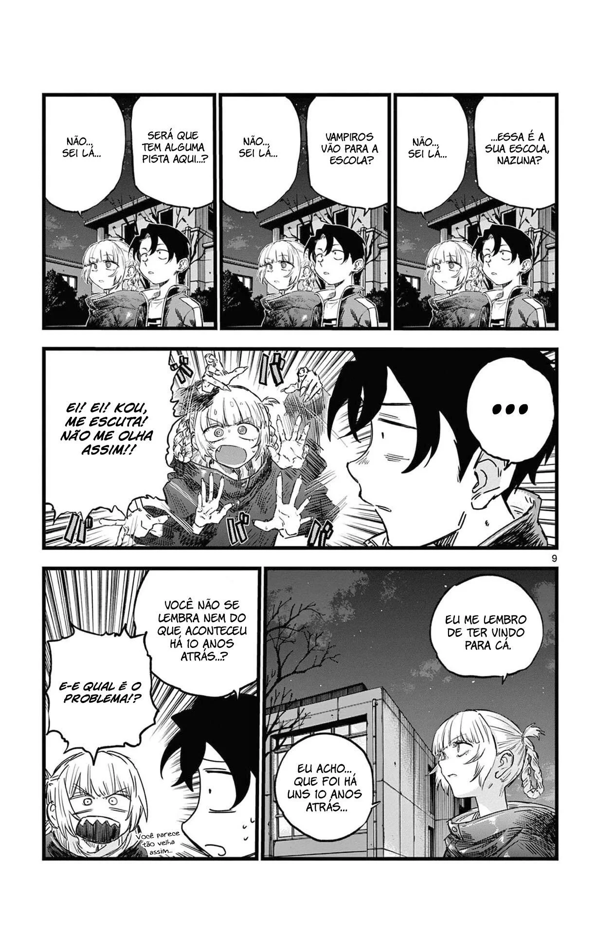 Yofukashi no uta Capítulo 69 Página 10