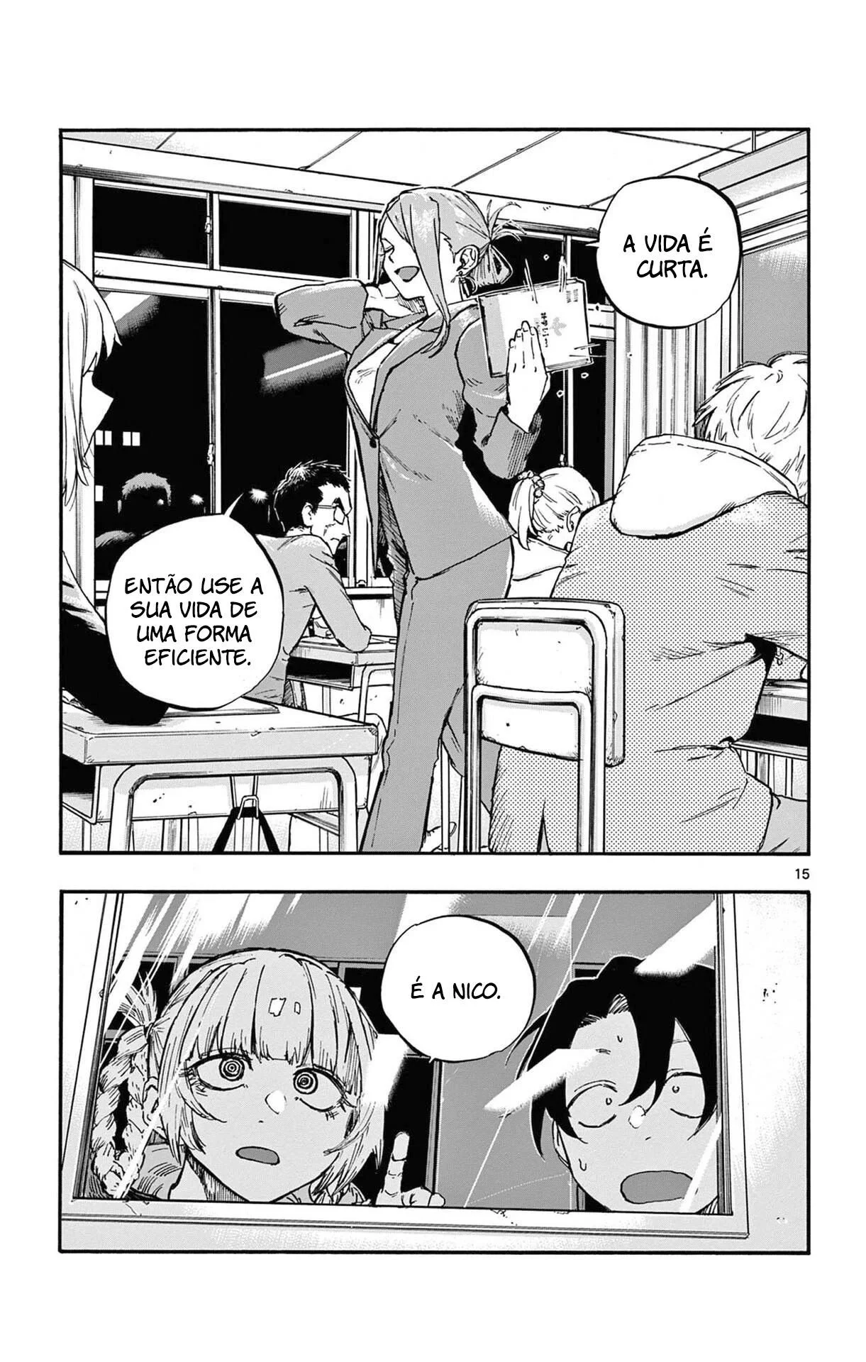 Yofukashi no uta Capítulo 69 Página 16
