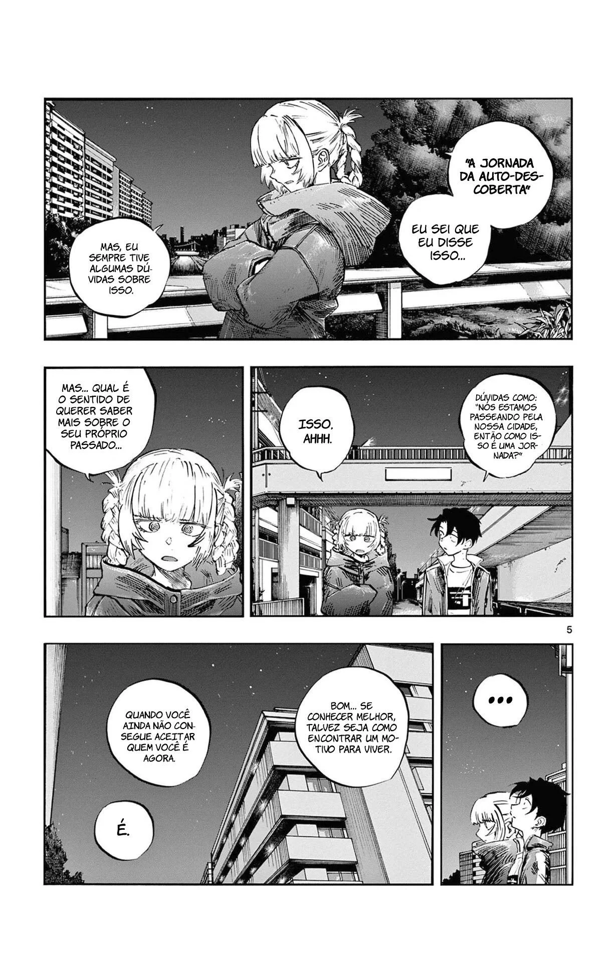 Yofukashi no uta Capítulo 69 Página 6