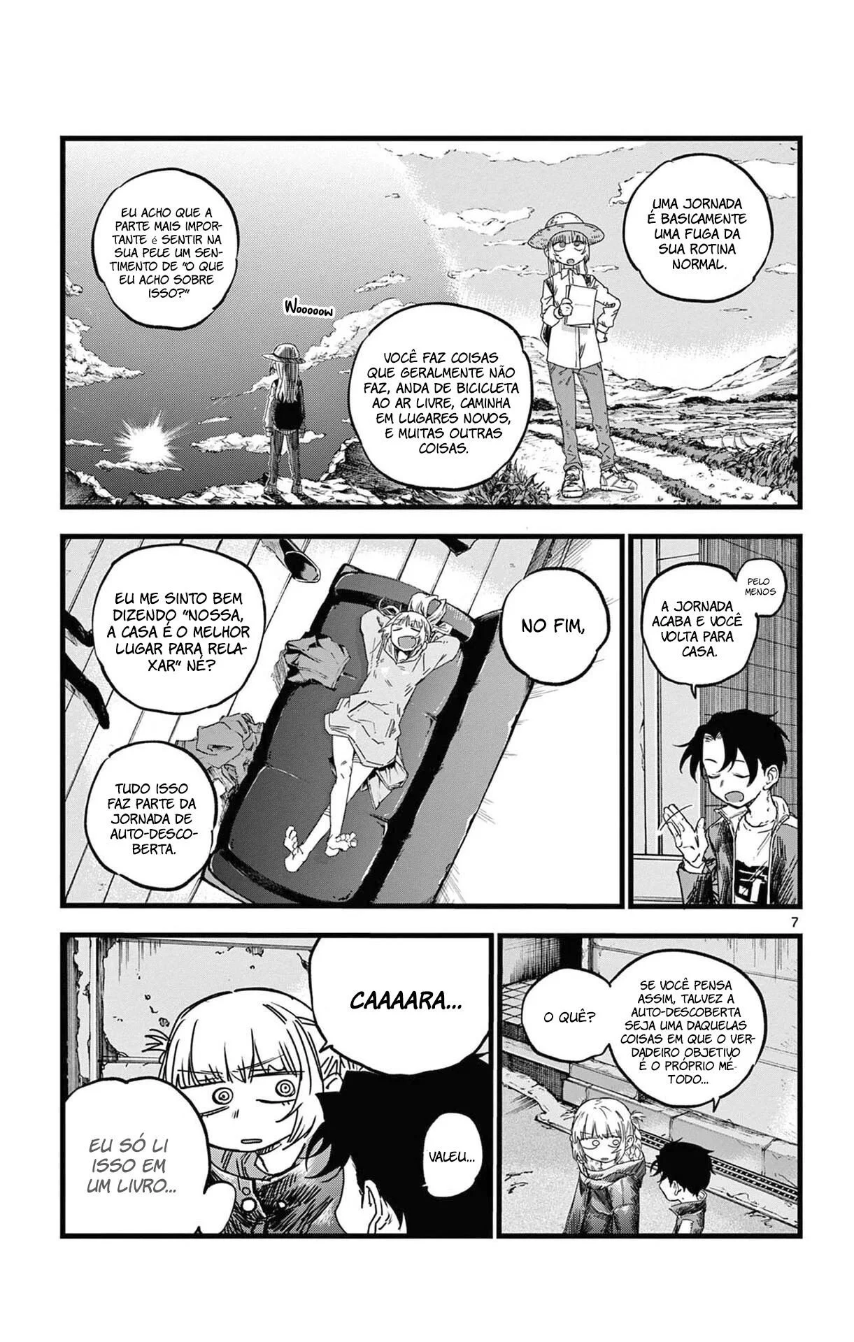 Yofukashi no uta Capítulo 69 Página 8
