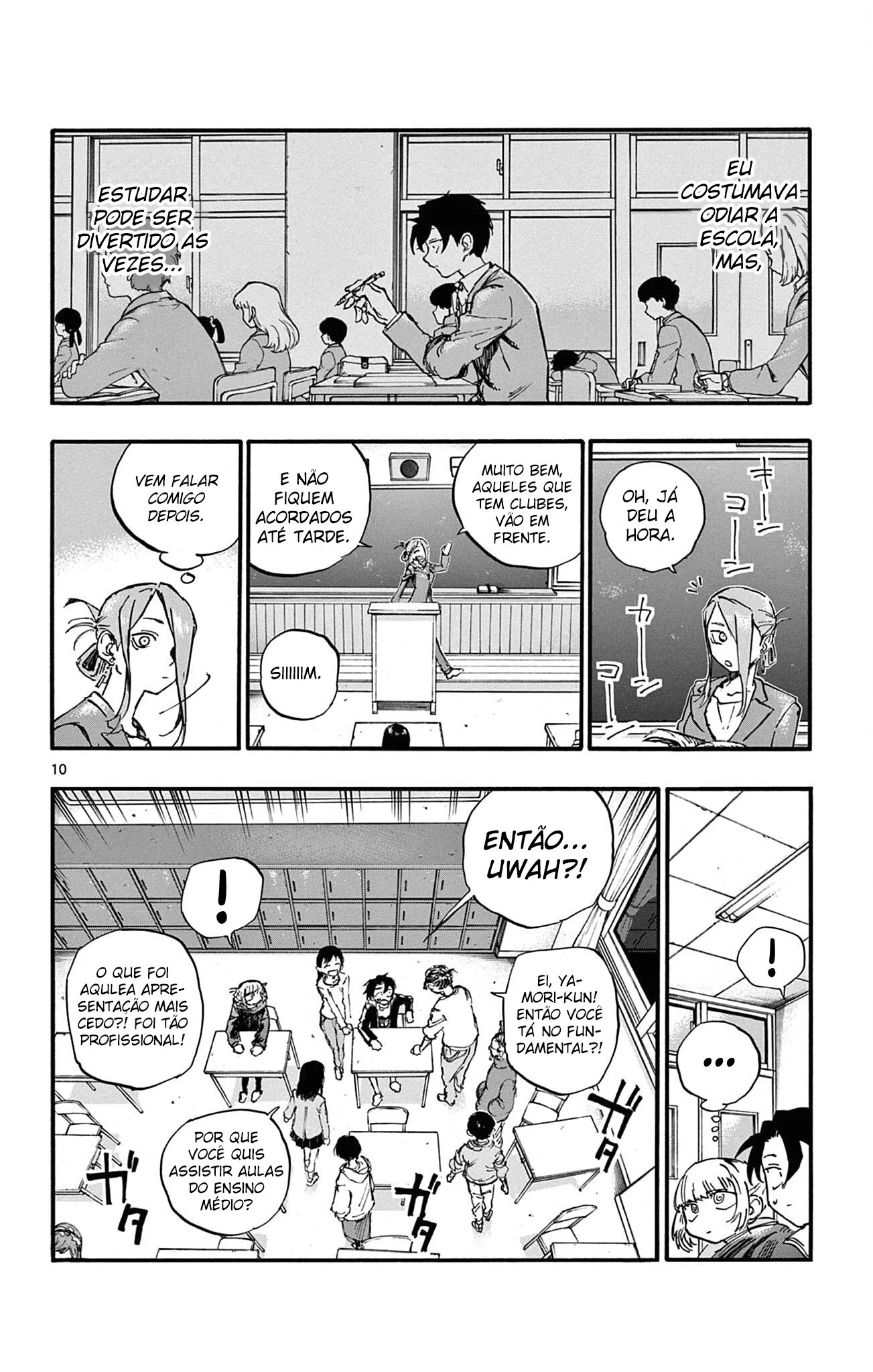 Yofukashi no uta Capítulo 70 Página 10