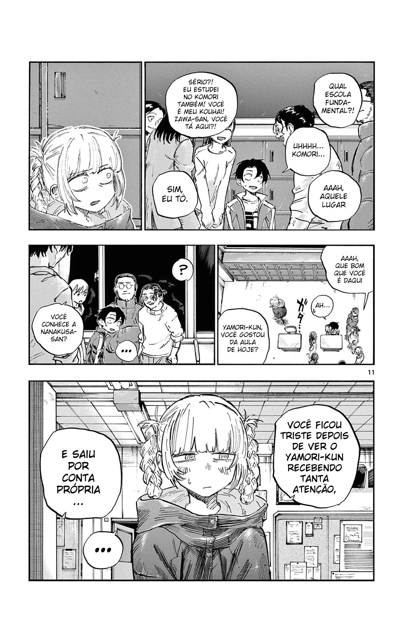 Yofukashi no uta Capítulo 70 Página 11